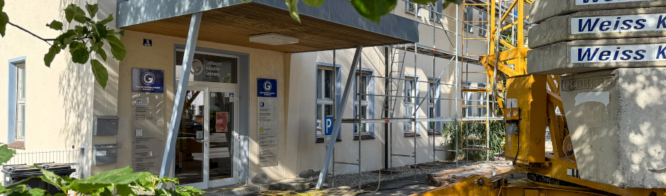 Offen trotz Baustelle